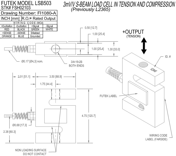 LSB503力傳感器 LSB503力傳感器